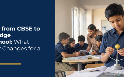 Moving from CBSE to Cambridge Mid-School: What Actually Changes for a Child